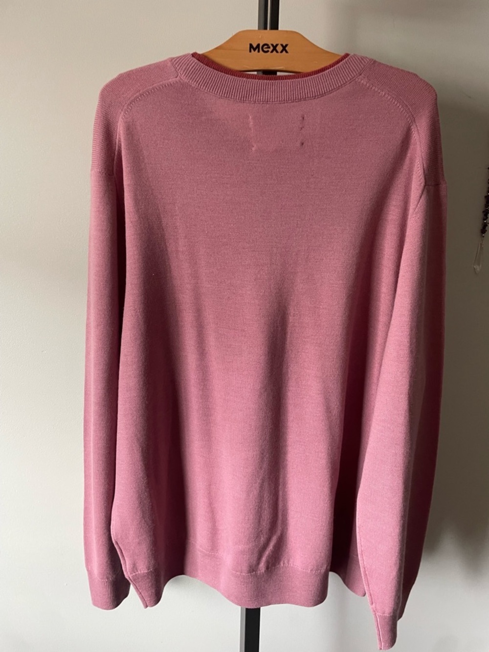 Hudson North 100% Merino Wool Sweater Pink Mens Size XXL - Picture 2 of 8